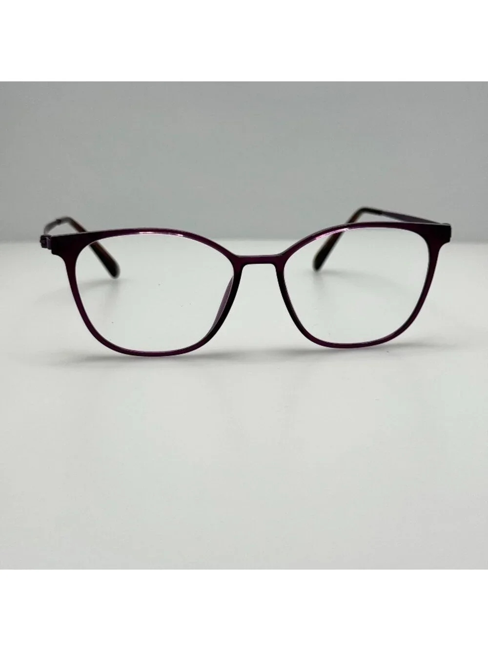 Modo Eyeglasses Eye Glasses Frames 7015 Purple Titanium 51-15-140